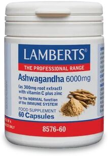 Lamberts Ashwagandha 6000 Mg 60 Caps