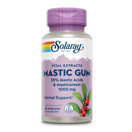 SOLARAY Mastic Gum 500mg 45caps