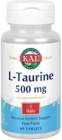 KAL L-Taurina 500mg 60caps