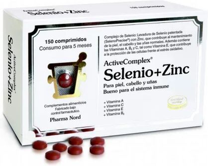 ActiveComplex Selenio+Zinc 150 Comprimidos