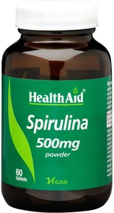 HealthAid Espirulina 500mg 60comp