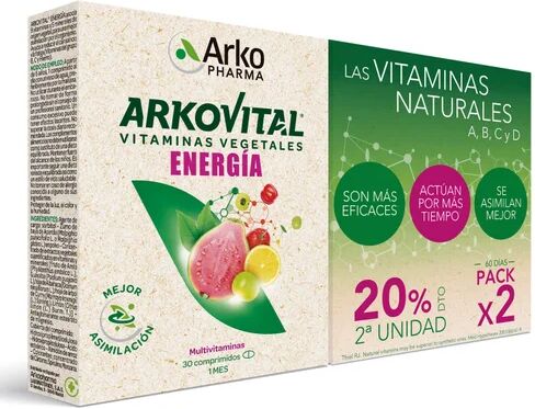 Arkopharma Arkovital Energía 2X30comp