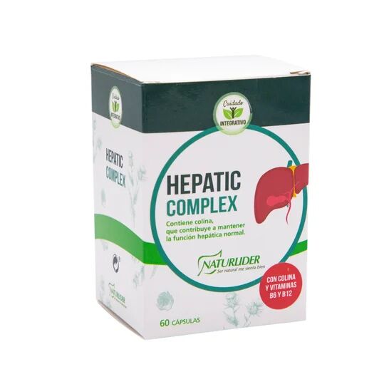 NATURLIDER Hepatic-Complex 60 Capsulas Vegetales