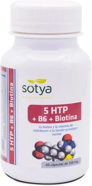 Sotya 5-HTP y B6 720mg 60cáps