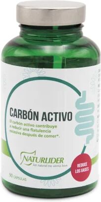 NATURLIDER Carbon Activo Vegetal 90 Capsulas Vegetales