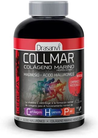 Drasanvi Collmar® Colágeno Marino + Magnesio Sabor Cereza 180comp