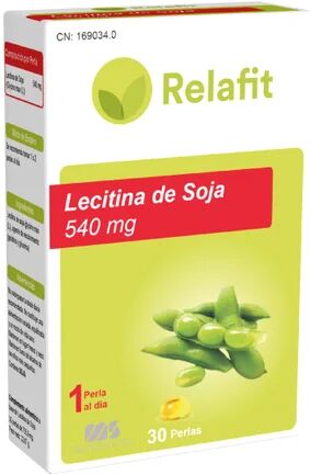 Relafit Lecitina De Soja 540 Mg 30 perlas