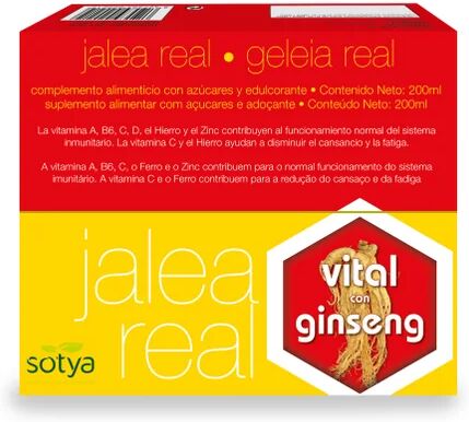 Sotya Vital Jalea Real con Ginseng Viales 20x10ml