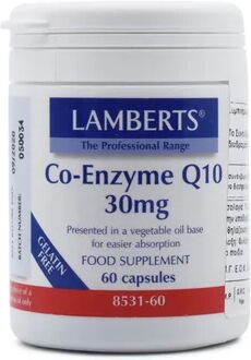 Lamberts Co-enzyme Q10 30mg 60cáps