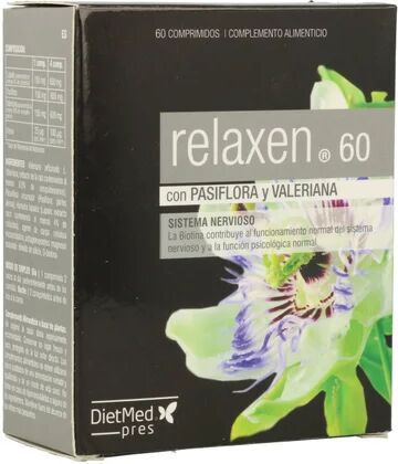 DietMed Dietmad Relaxen Pasiflora Valeriana 60comp