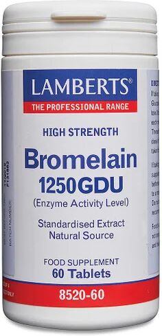 Lamberts Bromelain 1250GDU 60comp