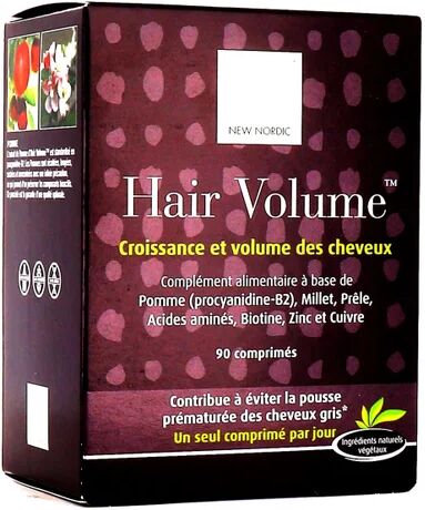 New Nordic Hair Volume Croissance Et Volume Des Cheveux 90 Comprimés