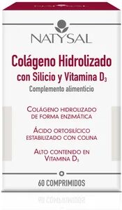 Natysal Colageno Hidrolizado con Silicio y Vitamina D3 60comp