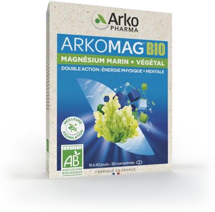 Arkopharma Arkomag BIO Magnesio Marino + Vegetal 30comp