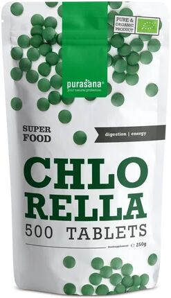 Purasana Super Food Chlorella Bio Vegan 500caps