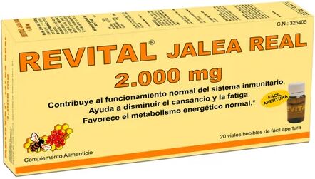 Revital Jalea Real 2.000mg 20 viales