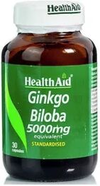 HealthAid Ginkgo Biloba 30caps