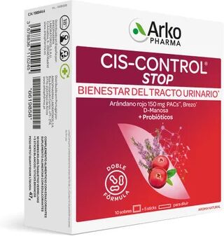 Arkopharma Cis-Control Stop 10 sobres + 5 sticks