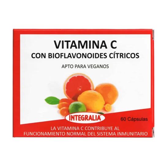 INTEGRALIA Vitamina C con Bioflavonoides Cítricos 60caps