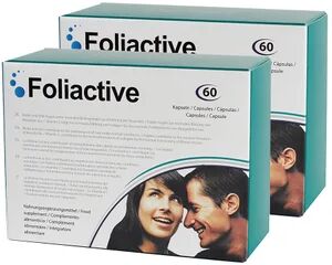 Foliactive 500 Cosmetics Pastillas 2x60caps