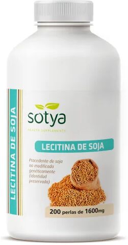 Sotya Lecitina de Soja 1600mg 200 perlas