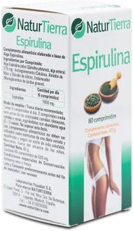 NaturTierra Spirulina 80comps