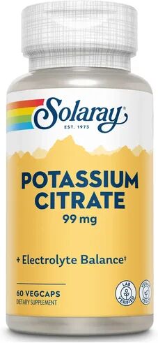 SOLARAY Citrato de Potasio 60caps