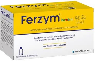 Specchiasol Ferzym Bambini 10x8ml