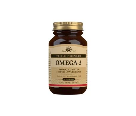 Solgar Omega-3 Triple Concentración 50 perlas