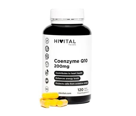 Hivital Foods Coenzima Q10 200mg 120caps