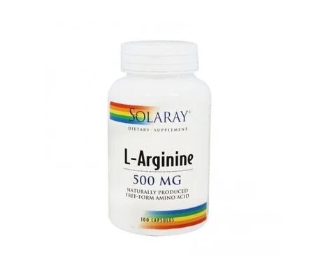 SOLARAY L Arginine 500mg 100caps