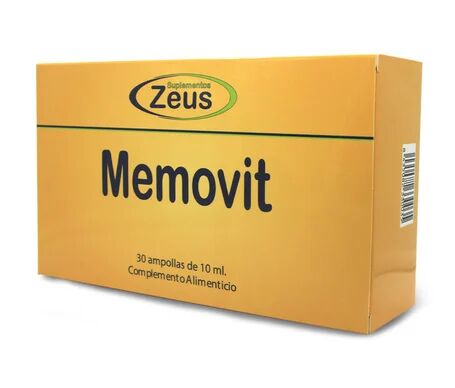 Suplementos Zeus Zeus Memovit 30 ampollas