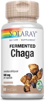 SOLARAY Chaga Fermentado 500mg 60caps