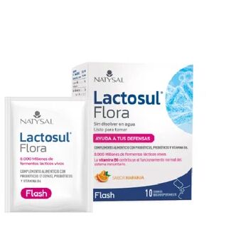 Natysal Lactosul Flora 10 Sobres