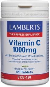 Lamberts Vitamina C 1000mg con Bioflavonoides 120comp