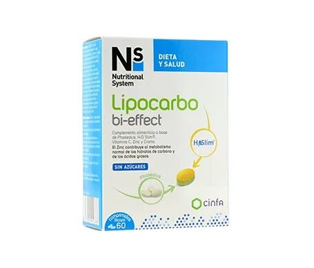 NS Lipocarbo Bi-Effect 60comp