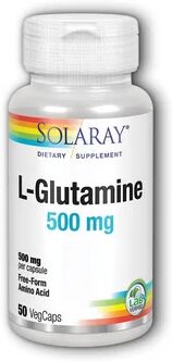 SOLARAY L-Glutamina 500mg 50caps