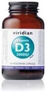 VIRIDIAN Vitamina D3 2000 IU 60cáps