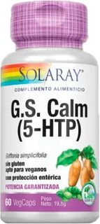 SOLARAY G.S. Calm (5-HTP) 60cáps