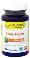 Polaris Ácido Fólico 400mcg 100comp