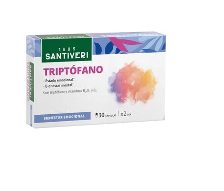 Santiveri Triptófano + Vitaminas B1 B3 y B6 30caps
