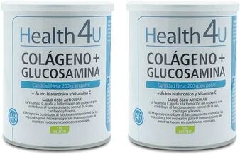 Health 4U Pack Colágeno + Glucosamina en Polvo 2x200g