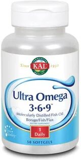 KAL Ultra Omega 3-6-9 50 perlas