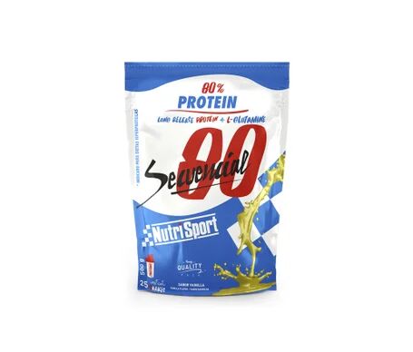 Nutrisport Secuencial 80 Protein Sabor Vainilla 500g