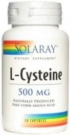 SOLARAY L-cysteine 500mg 30cáps