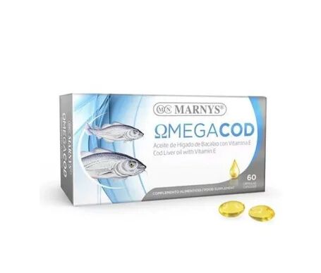 Marnys Omegacod Aceite de Hígado de Bacalao 60caps