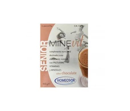Soria Natural Minevit Senior Chocolate 15 Sobres