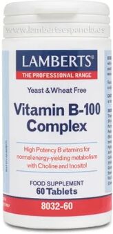 Lamberts Vit B 100 Complex 60 Comp