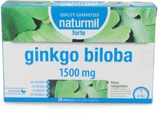 DietMed Ginkgo Biloba Forte 1500mg 20 Ampollas