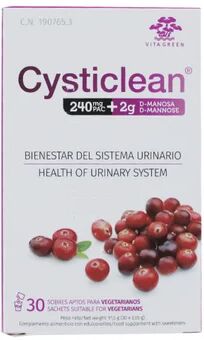 VITA GREEN Cysticlean D-Manosa 30 Sobres